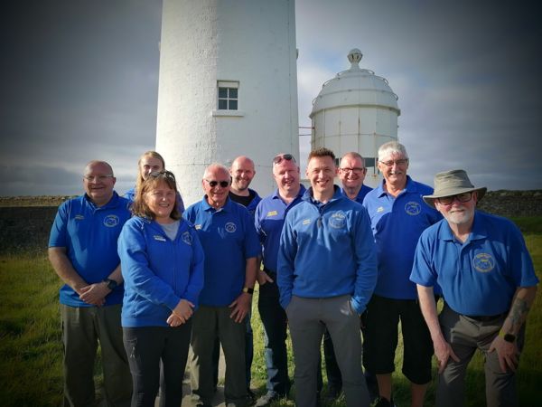 Bushvalley ARC members together during the 2026 Rathlin expedition