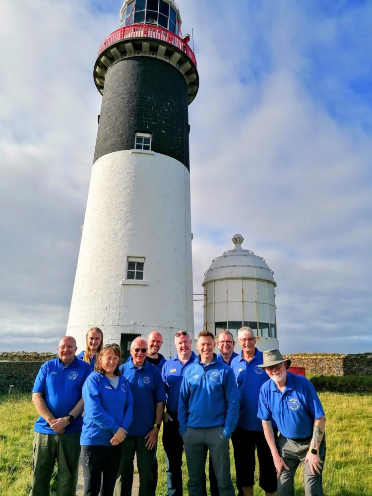 Bushvalley ARC team at the Rathlin lighthouse 2026