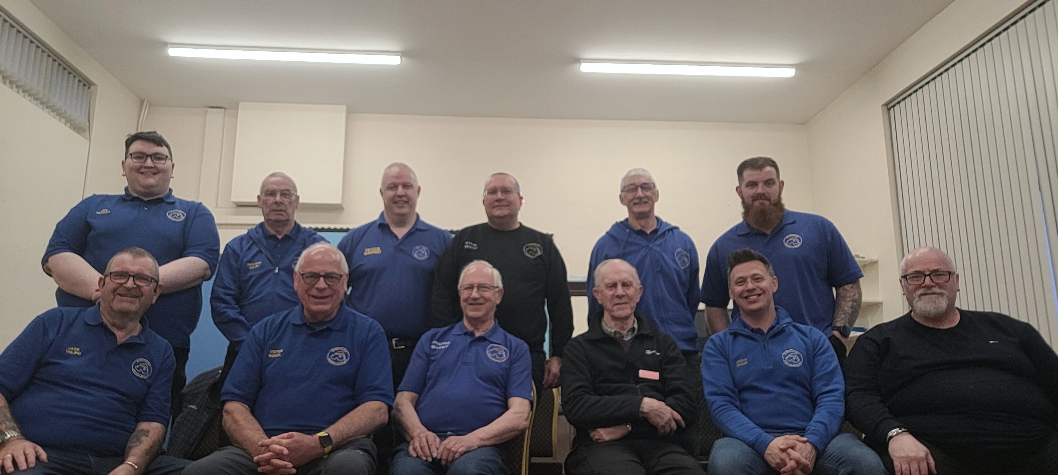 Bushvalley ARC members at their first Burnfoot Community Centre meeting in April 2024