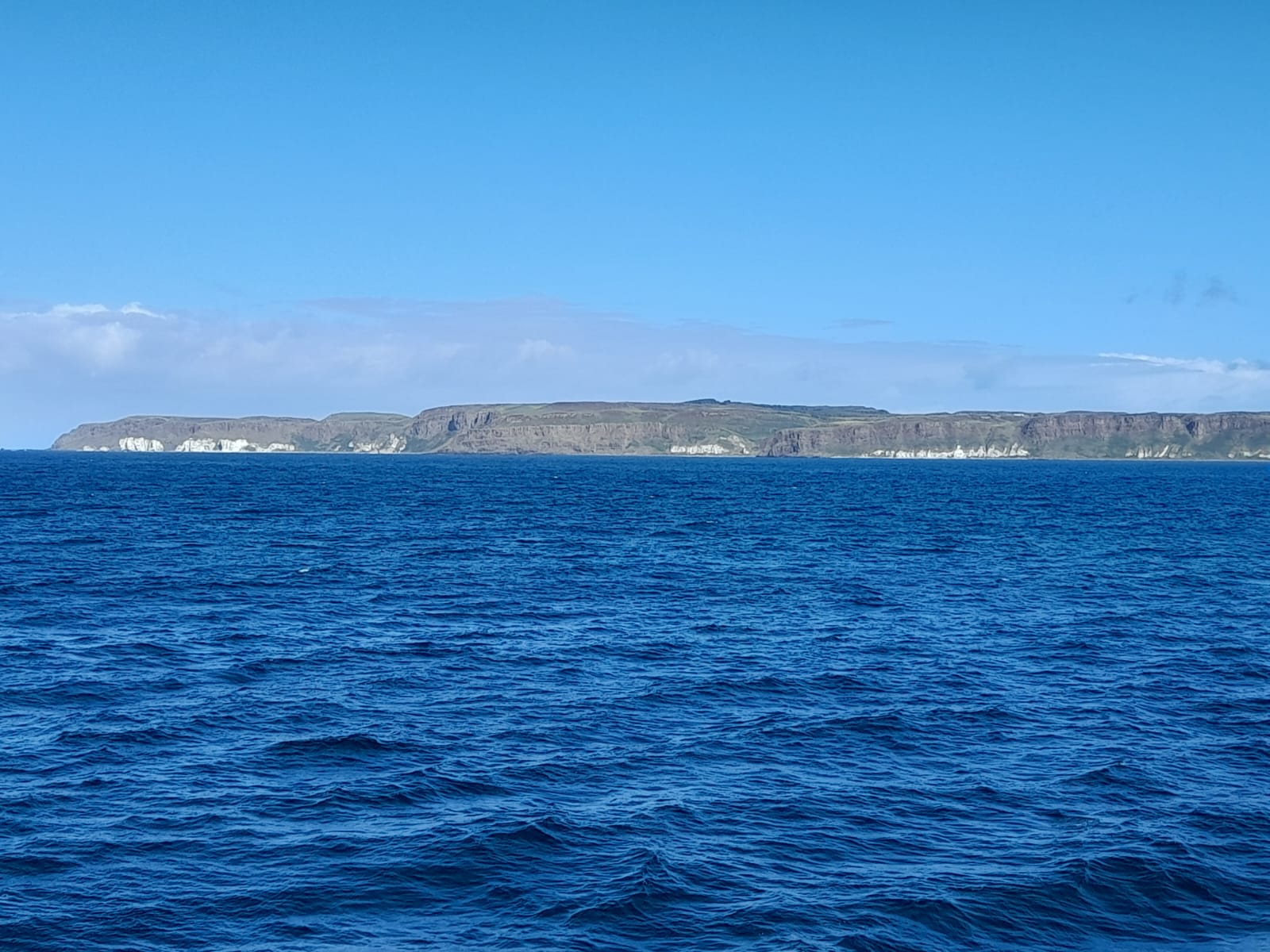 Rathlin Island seen from the ferry during Bushvalley ARC's ILLW 2022 expedition