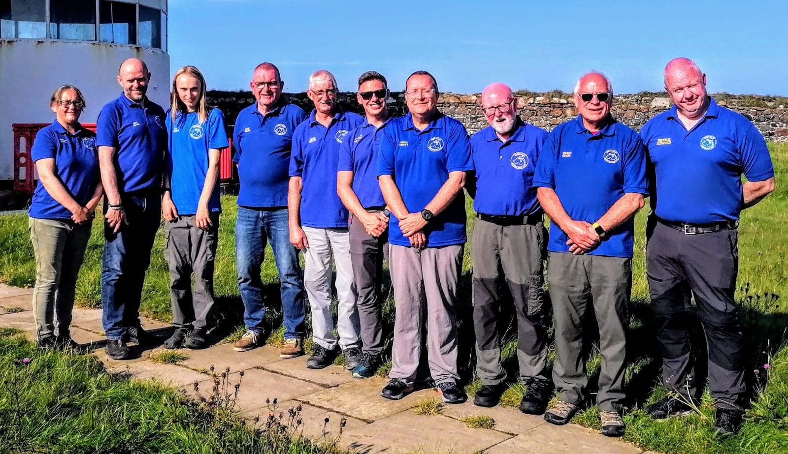 Bushvalley ARC ILLW 2025 team on Rathlin Island